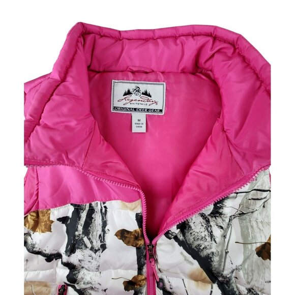 Legendary Whitetails Women's Vest Warm Pink Quilted Size Medium JH1265 - Picture 3 of 8